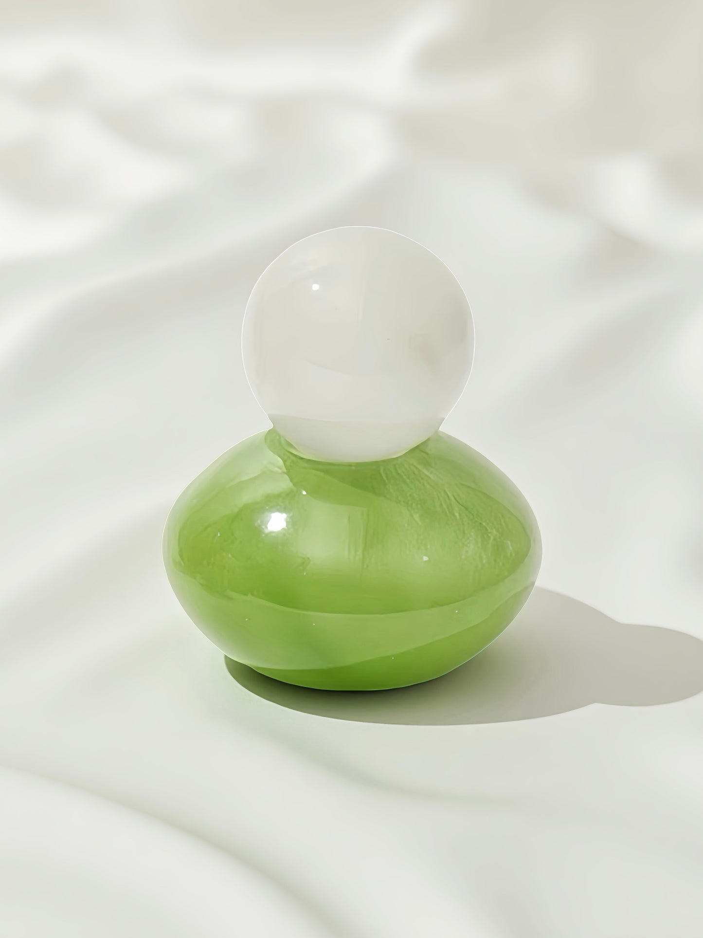 Handblown Bonbon Decorative Jar, Dopamine Decor, Whimsical Diffuser Bottles