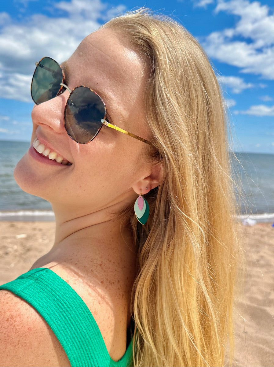 Leaf Tones Earrings