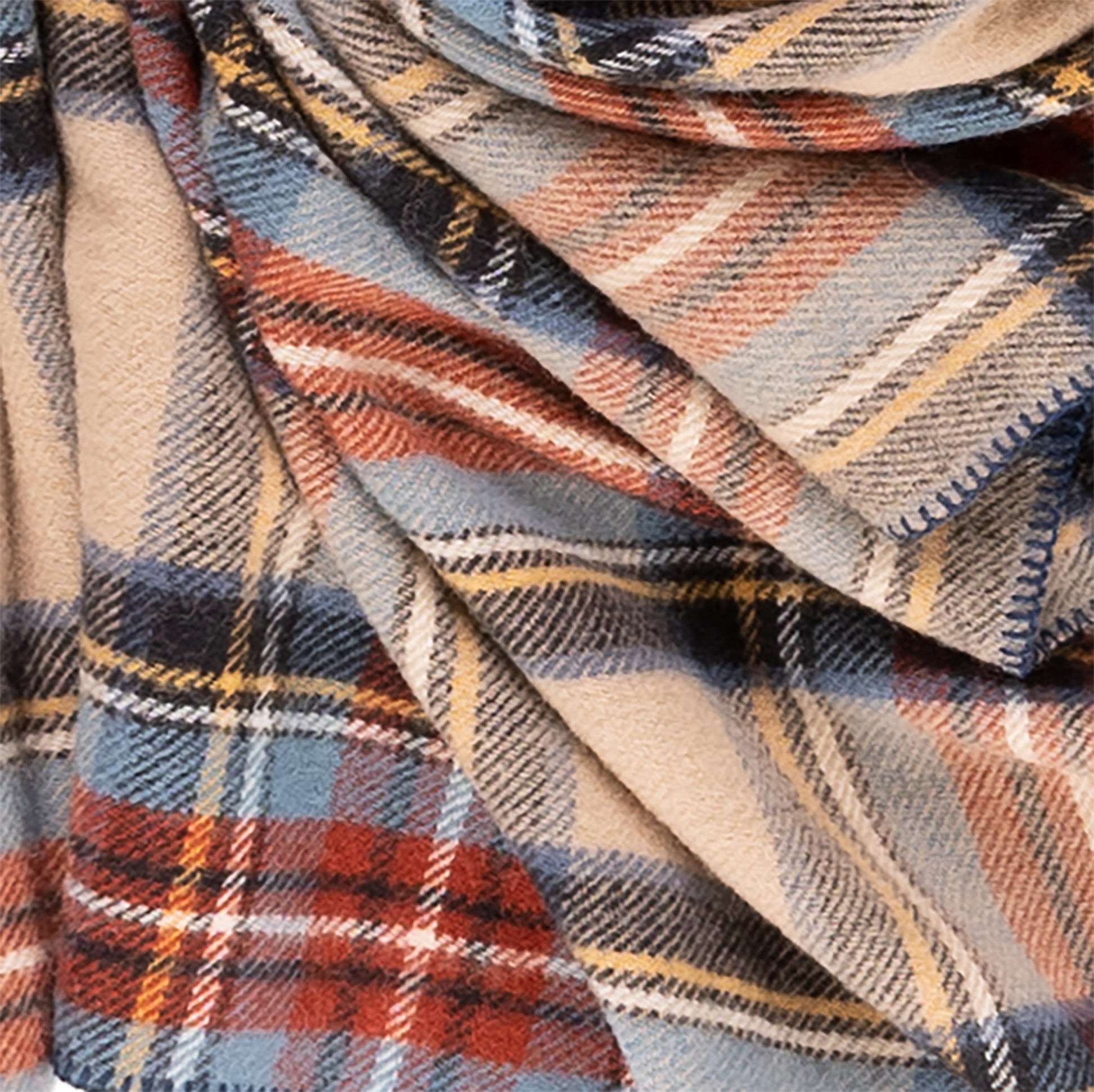 Highland Tweeds BIG Throw ~ Antique Dress Stewart ~ - Osadia Concept Store