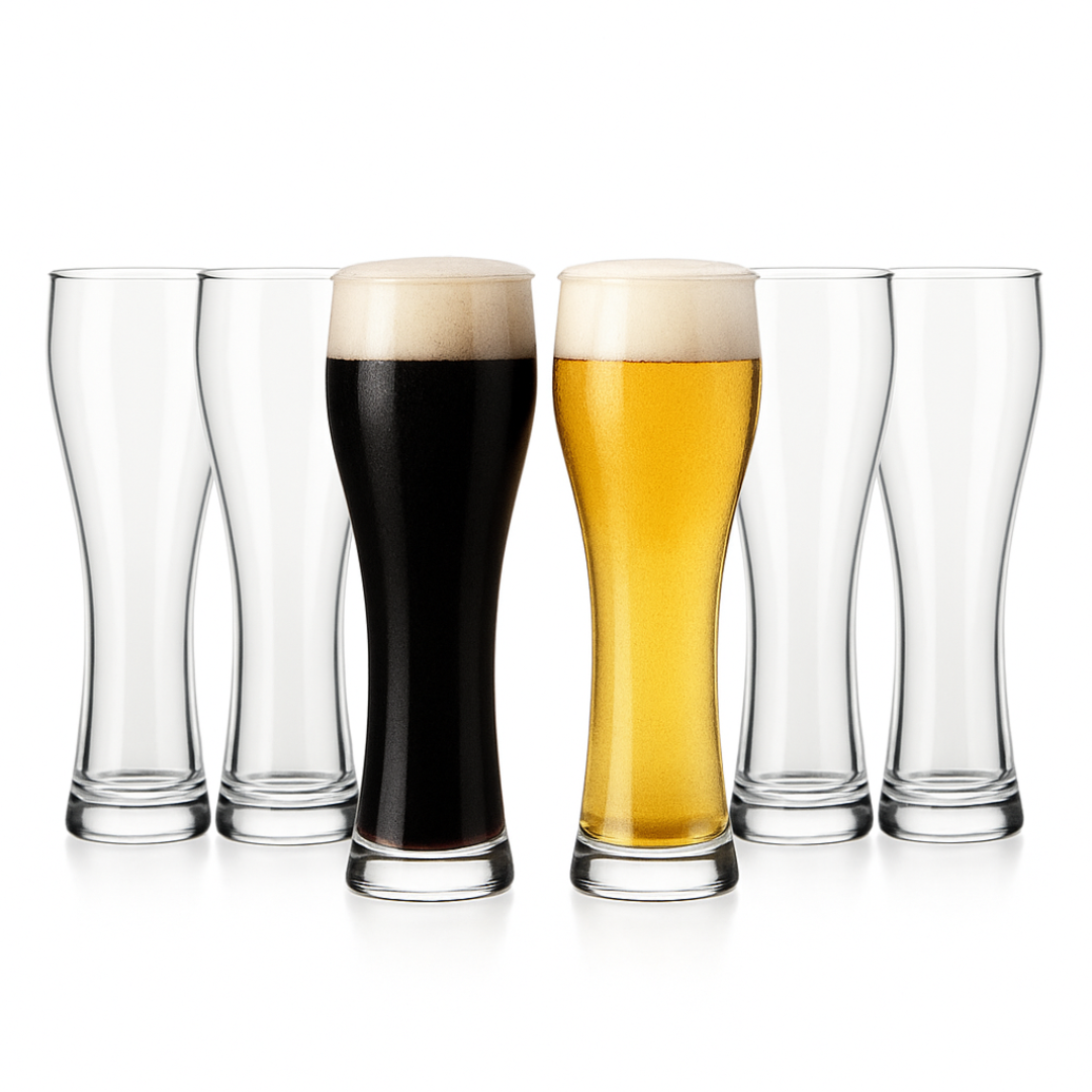 Tall Weizen Beer Glass - 16oz