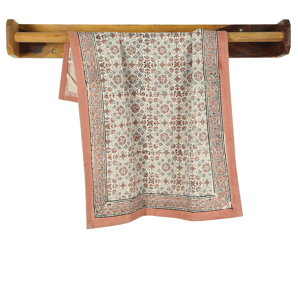 Cotton Kitchen Towel | Hand Block Printed | Lily