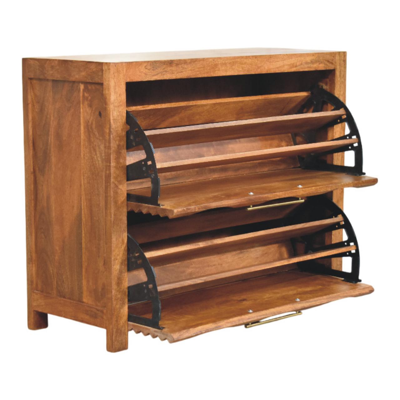 Artisan Furniture Solid Wood Amber Wavefront