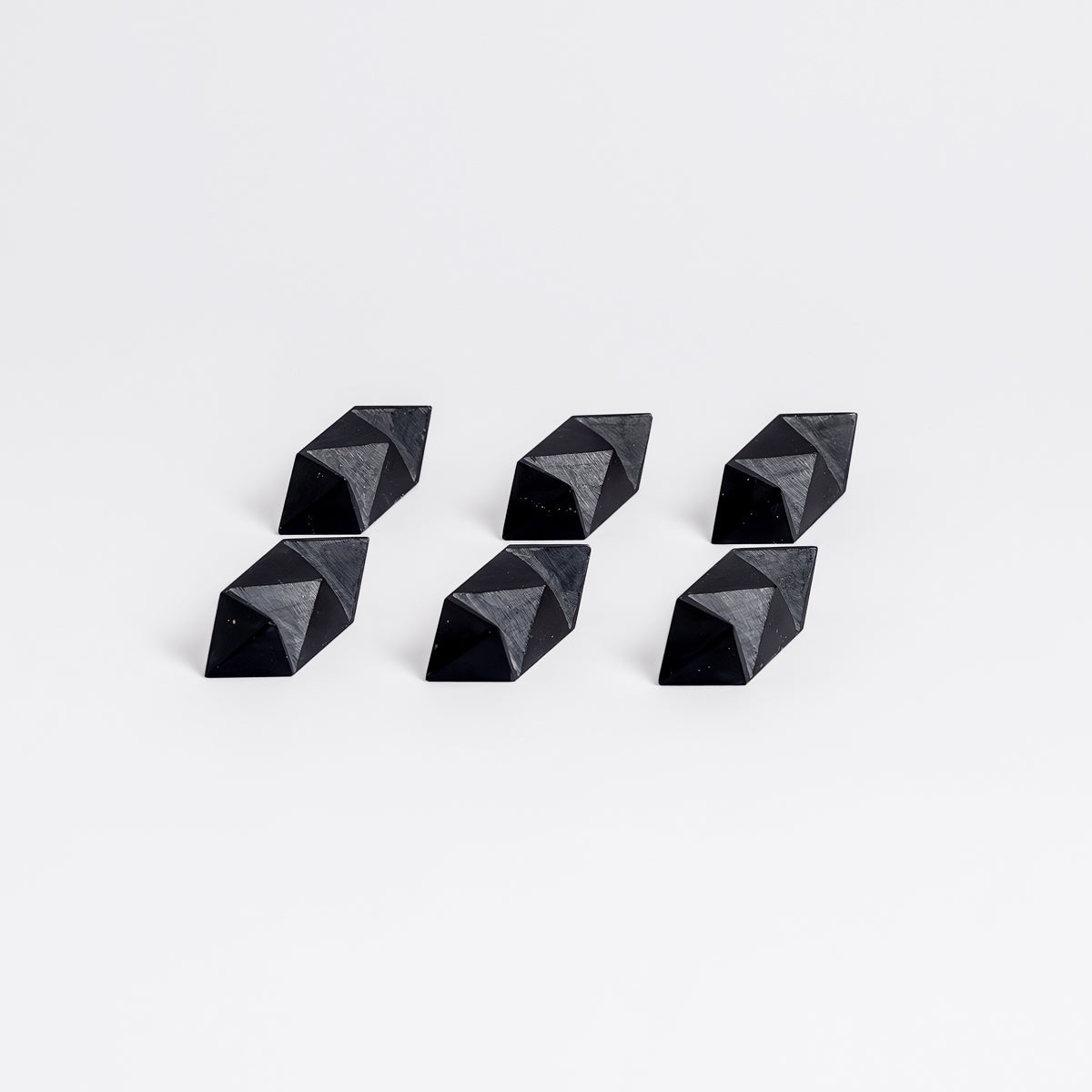 Burr Star 3D gemstone puzzle in Black Onyx