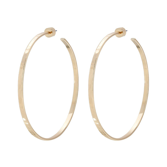 2.5" Hammered Hoops