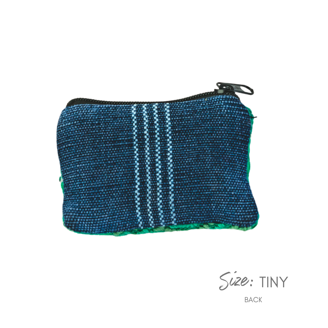 Maya Up-cycled Huipil Cosmetic One-of-a-Kind Bag - Guatemala - Osadia Concept Store