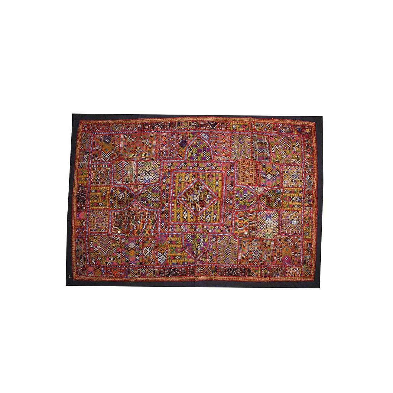 Vintage Indian Fabric Textiles - India