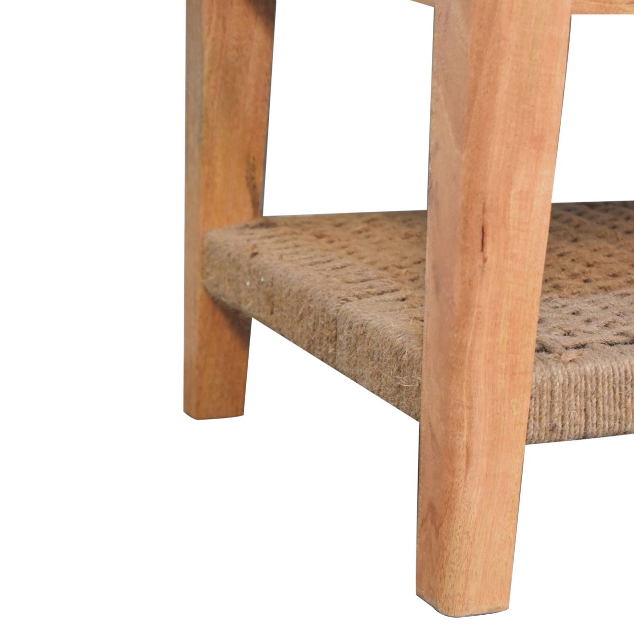Solid Wood Rope Coffee Table