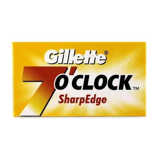 Gillette 7 O`Clock Sharp Edge Razor Blades - 5 Pack