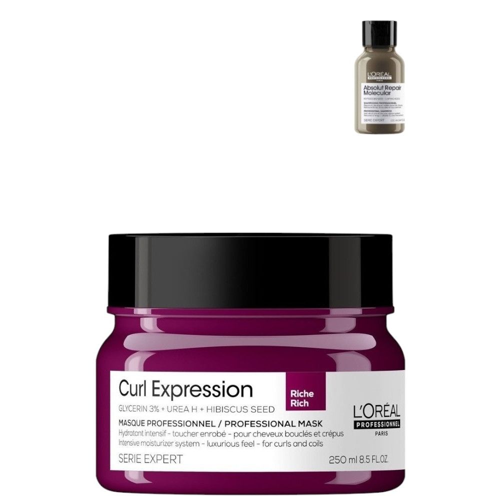 L'Oréal Professionnel L'Oreal Curl Expression Rich Curly Hair Mask 250 Ml