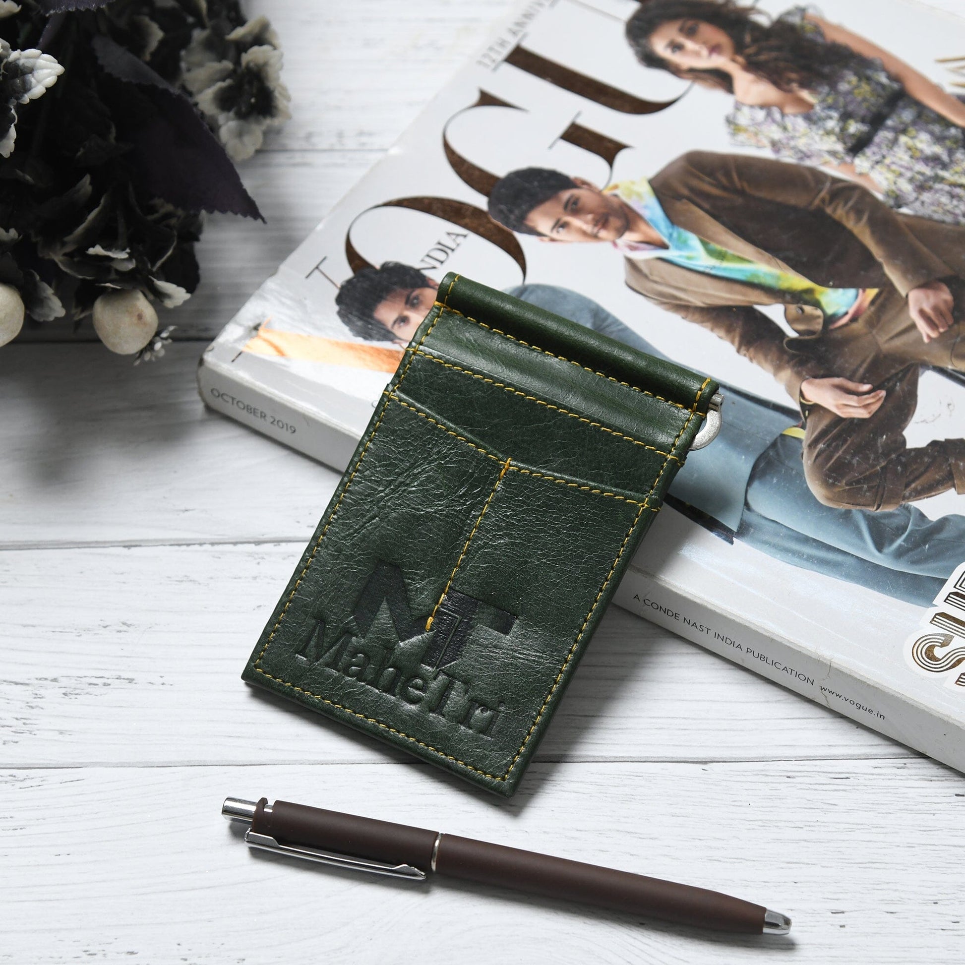 Finley Money Clipper- Green - Osadia Concept Store