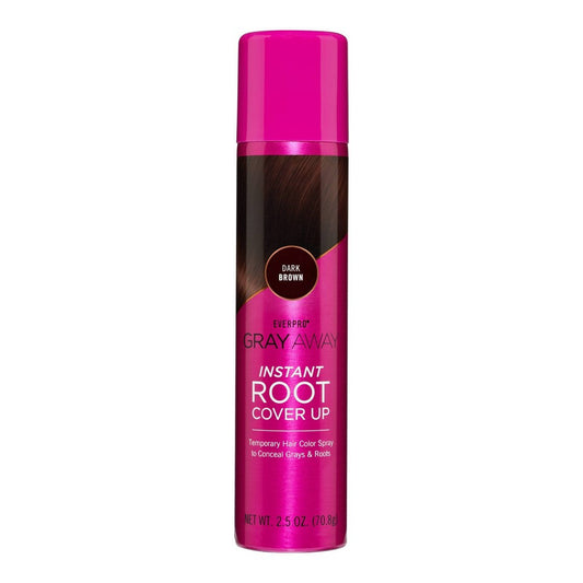 Everpro Gray Away Instant Root Cover Up Spray Dark Brown 2.5Oz