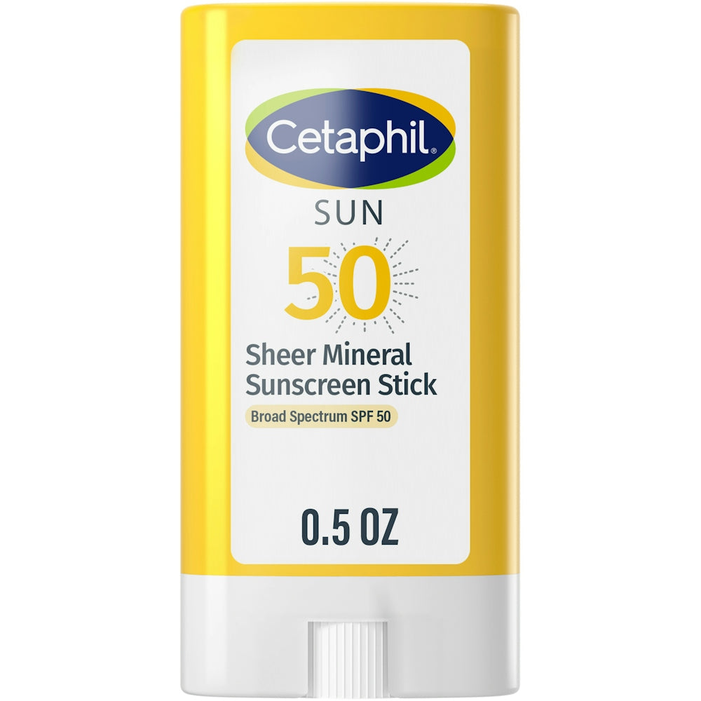 Cetaphil Sheer Mineral Stick Sunscreen, SPF 50, 5 Oz