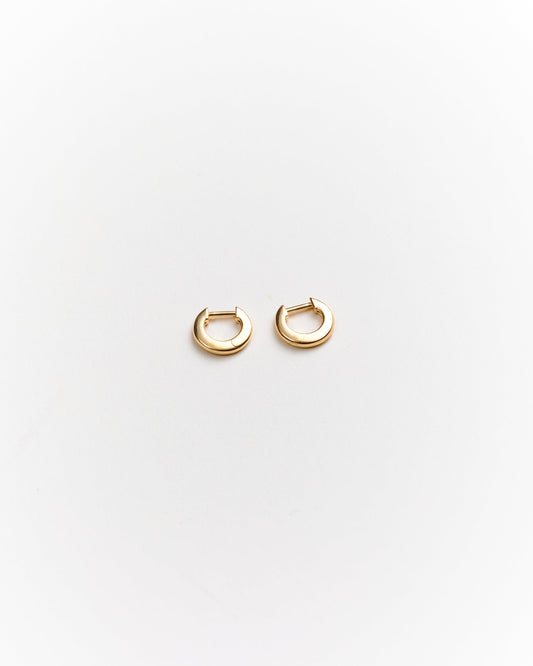 Jacob 14K Solid Gold Hoops