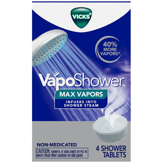 Vicks Shower Tablets, Max Vapors