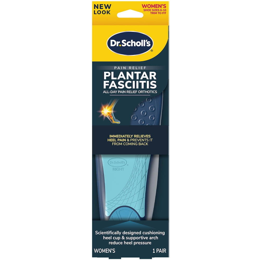 Dr. Scholl's Plantar Fasciitis Pain Relief Orthotics For Women 6-10