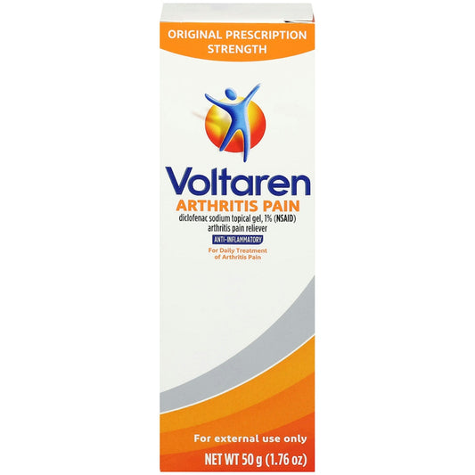 Voltaren Original Prescription Strength Topical Gel Arthritis Pain Reliever, 1.76 Ounce