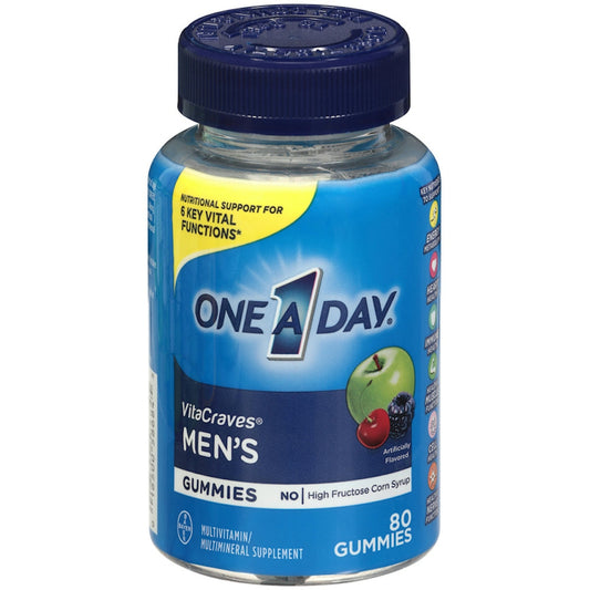 One A Day Gummies Men's Multivitamin/Multimineral Supplement