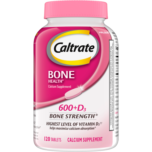 Caltrate Bone Health Calcium + Vitamin D Supplement Tablets