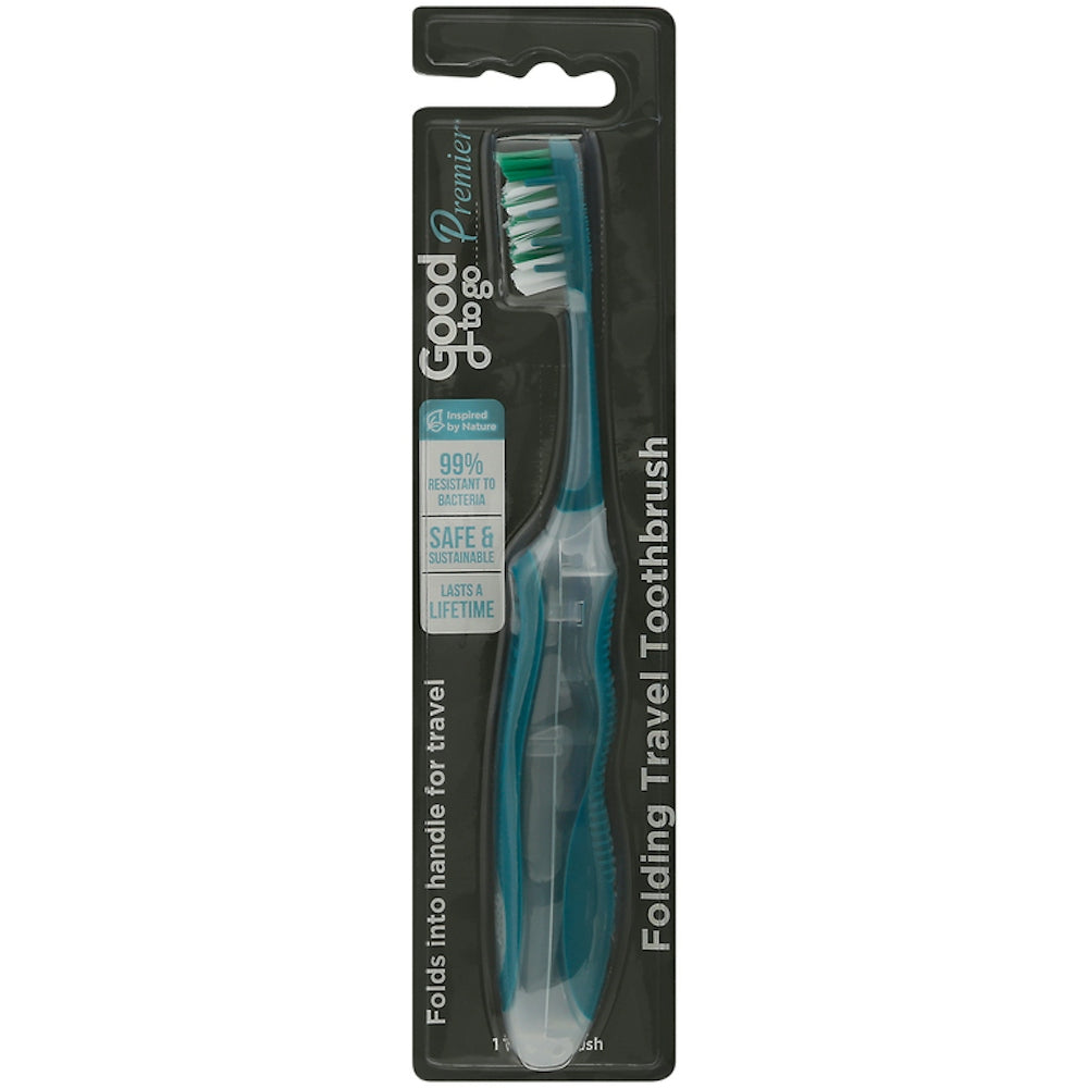 Good To Go Premier Folding Travel Toothbrush