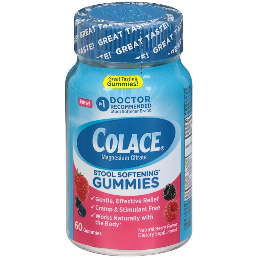 Colace Stool Softener Gummies Constipation Relief