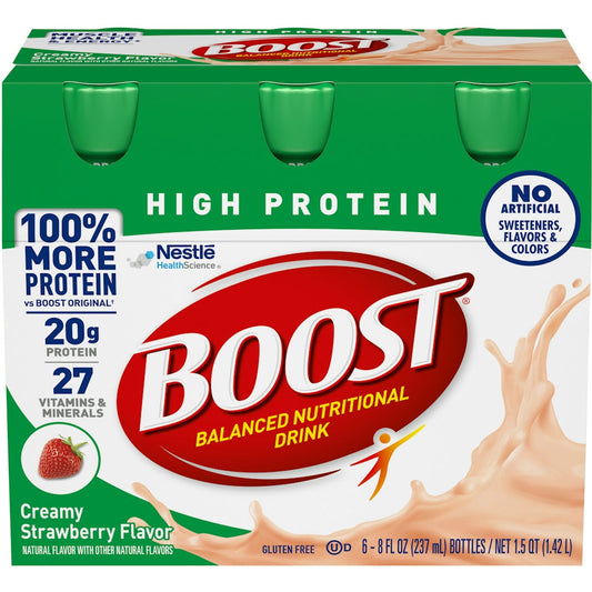Boost High Protein Creamy Strawberry Complete Nutritional Drink