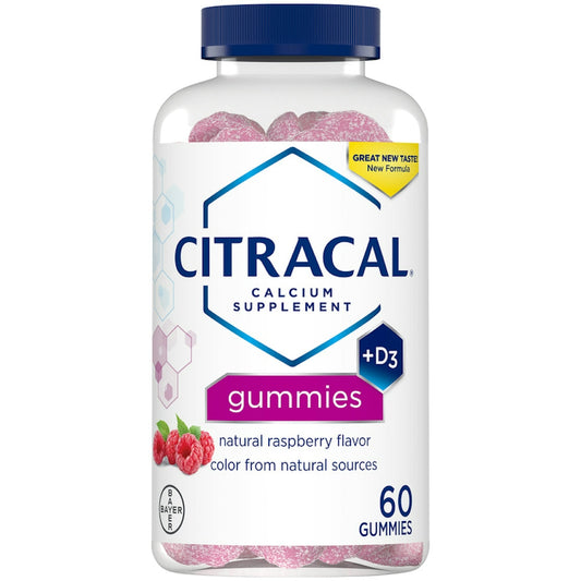 Citracal D3 Natural Raspberry Flavor Calcium Supplement