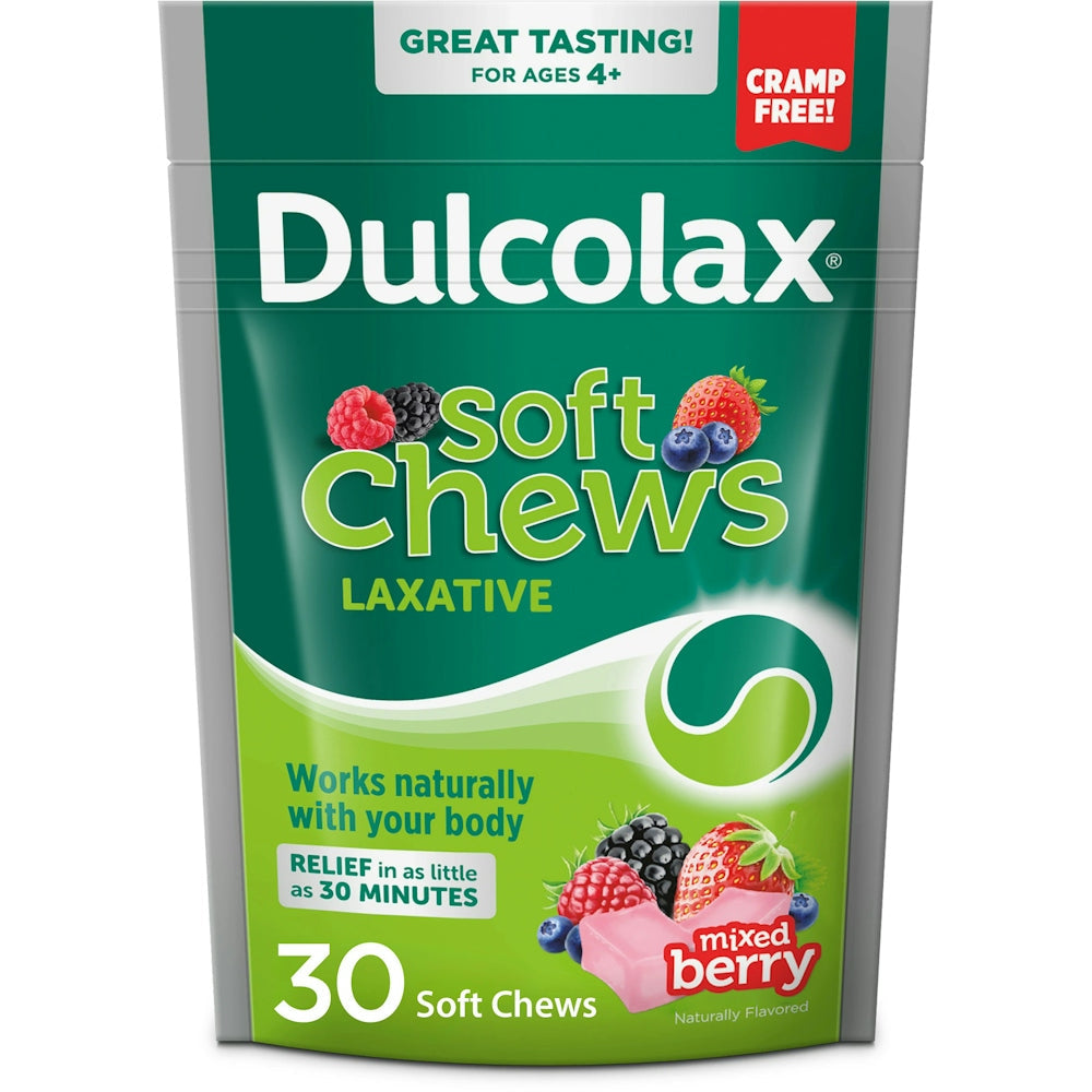Dulcolax Mixed Berry Saline Laxative Soft Chews