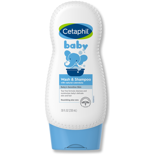 Cetaphil Baby Wash and Shampoo with Organic Calendula, 7.8 Oz