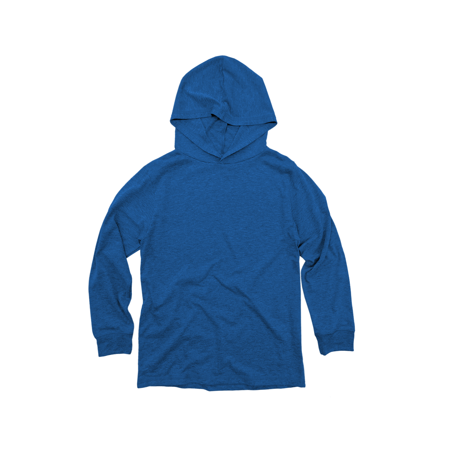 Youth Hooded Long Sleeve Triblend Tee