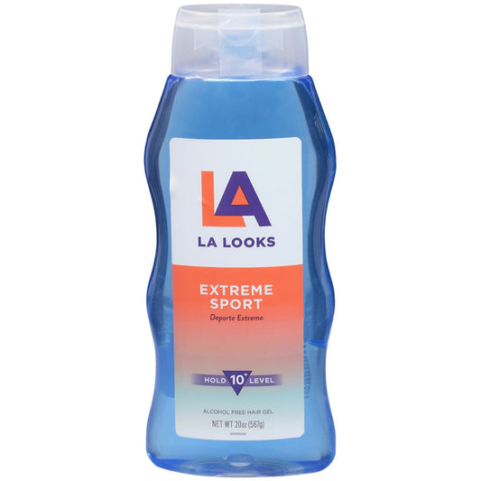 LA Looks Hair Gel, Alcohol Free, Extreme Sport, 20 Ounce