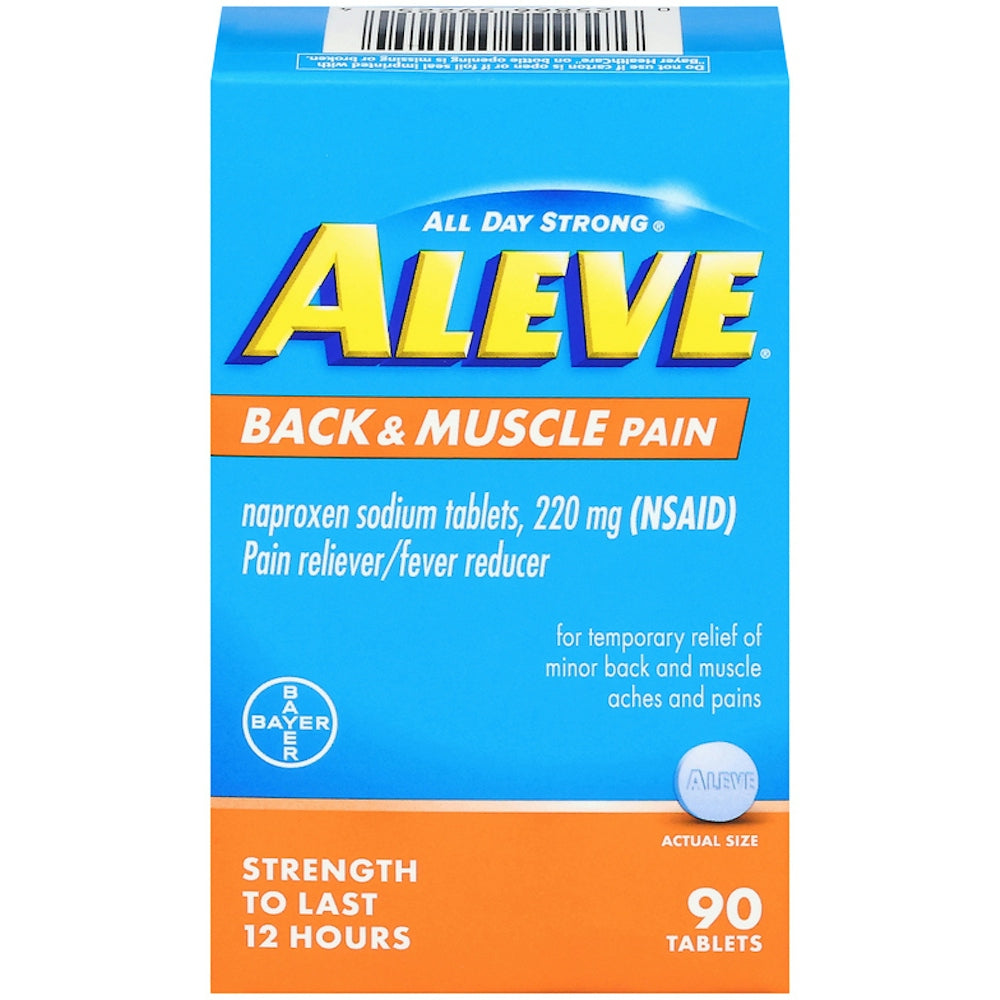 Aleve Back & Muscle Pain, 220 Mg, Tablets