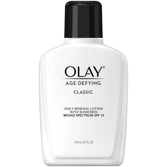 Olay Age Defying Daily Renewal Lotion, With Sunscreen, Classic, Broad Spectrum SPF 15