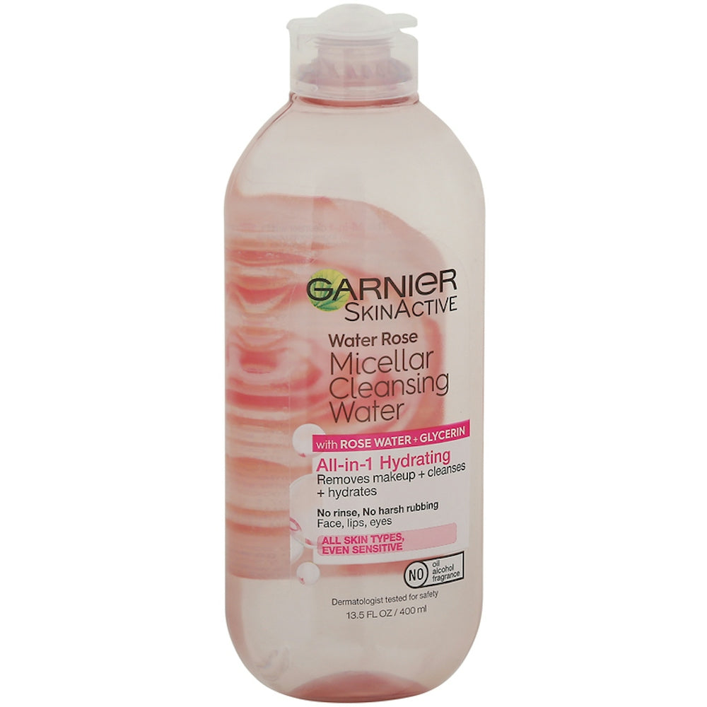 Garnier Skin Active Micellar Cleansing Water, All In 1 Hydrating 13.5 Fl Oz