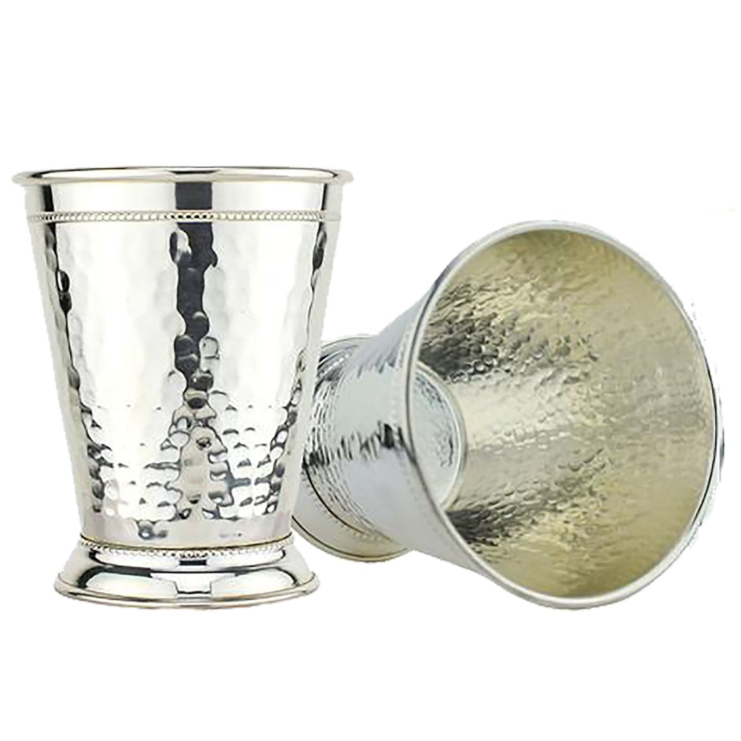 Hammered Silver Julep Cup (Set of 2)