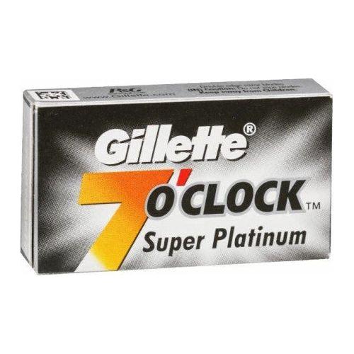 Gillette 7 O`Clock Super Platinum Razor Blades - 5 Pack
