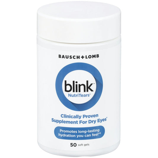Blink NutriTears Supplement For Dry Eyes Softgels - 50ct