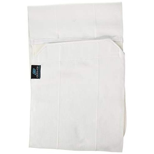 DonJoy Advantage DA161SR01-WHT-L/XL Abdominal Support Three Panel Elastic Wrap For Strains, Weakness, Soft Lining For All-Day Wear, Large, XL Fits 37", 41"