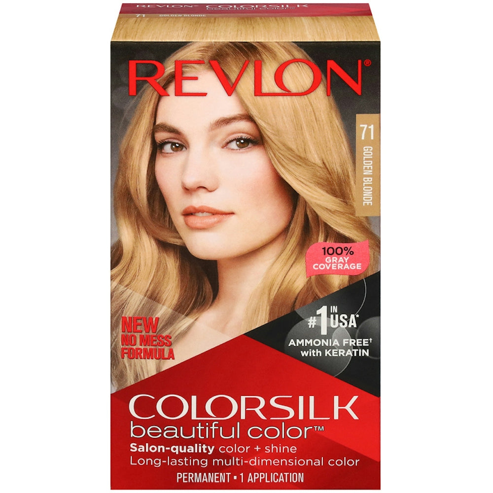 Revlon Permanent Hair Color, Golden Blonde 71