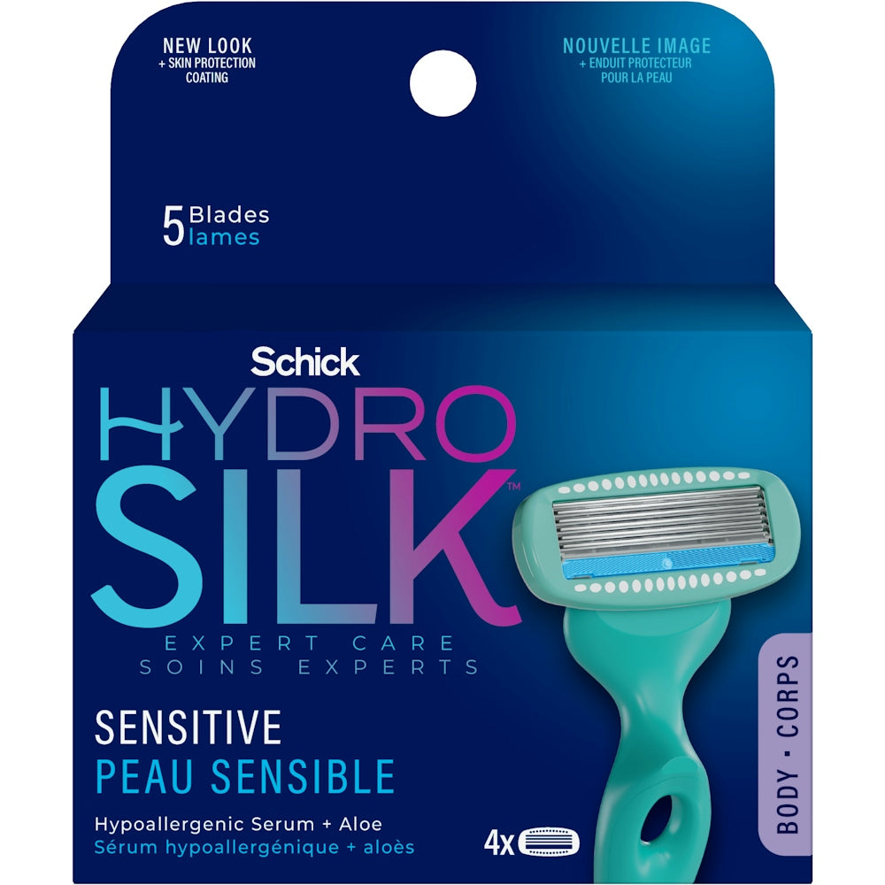 Schick Hydro Silk Sensitive Care Refill Razor Blades