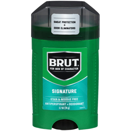 Brut Signature Scent Antiperspirant & Deodorant, 2.7 Oz