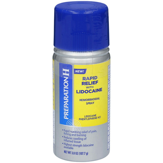 Preparation H Rapid Relief Hemorrhoidal Spray With Lidocaine