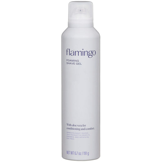 Flamingo Iris & Cedarwood Foaming Shave Gel 6.7 oz