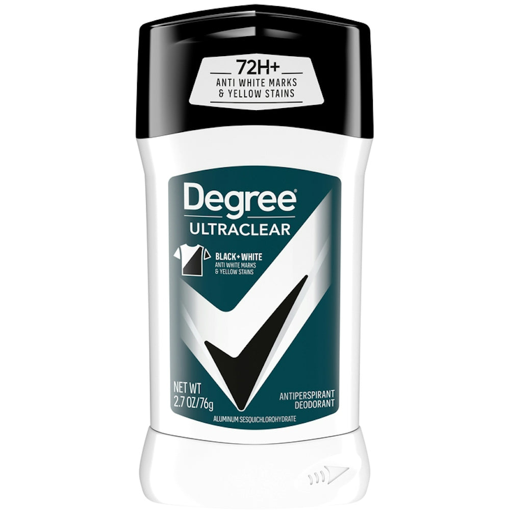 Degree Men Ultra Clear Black + White Antiperspirant And Deodorant - 2.7 Oz