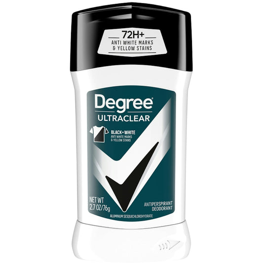 Degree Men Ultra Clear Black + White Antiperspirant And Deodorant - 2.7 Oz