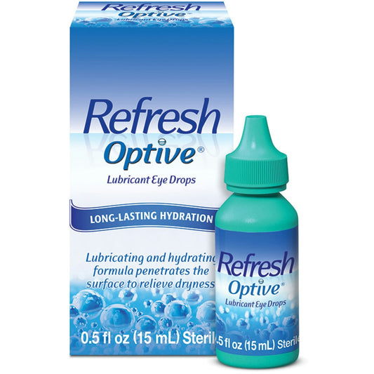 Refresh Optive, Lubricant Eye Drops, 0.5 Fl Oz
