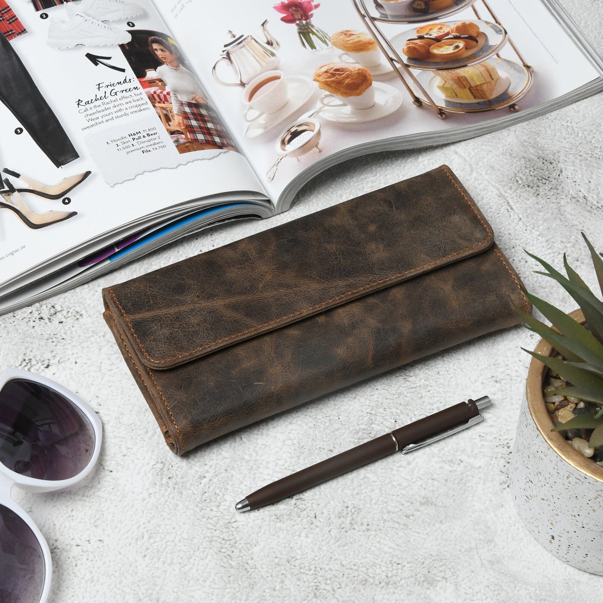 Ellison Ladies Wallet- Walnut Brown - Osadia Concept Store