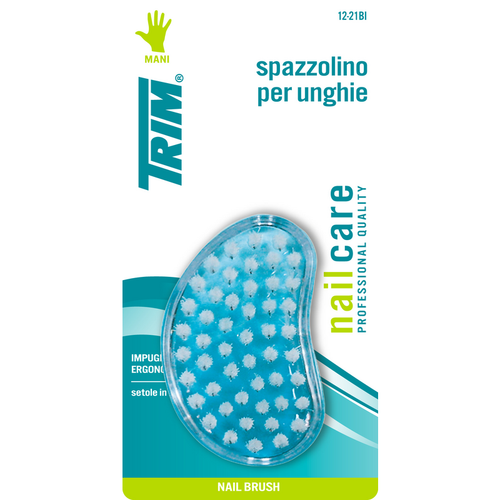 Trim Ergonomic Quality Bristles Contour Nail Brush