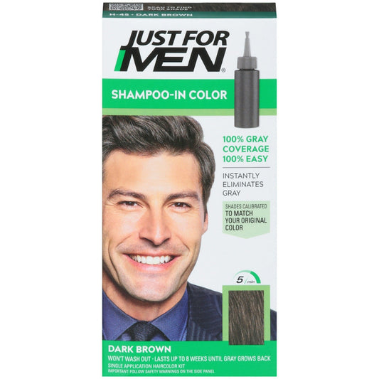Just For Men Original Formula Men’s Hair Color, Dark Brown #45
