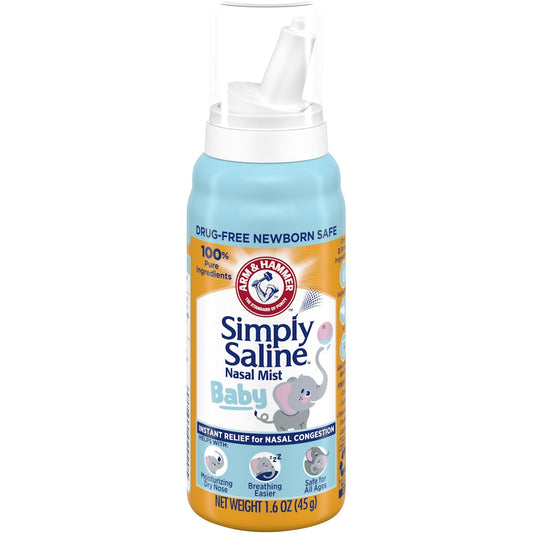 Arm & Hammer Simply Saline Baby Nasal Relief Mist