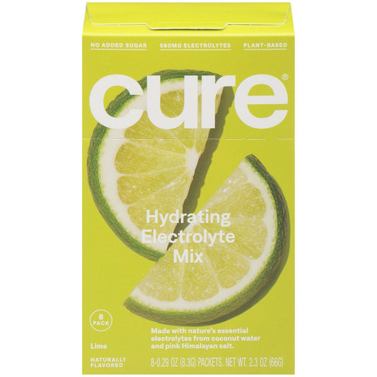 Cure Hydration Lime Hydrating Electrolyte Mix
